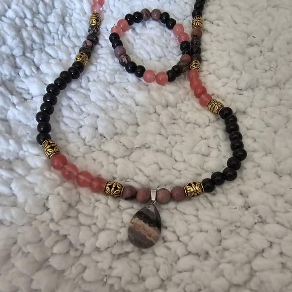 Spiritual bead bracelet and necklace - Picture 1 of 2